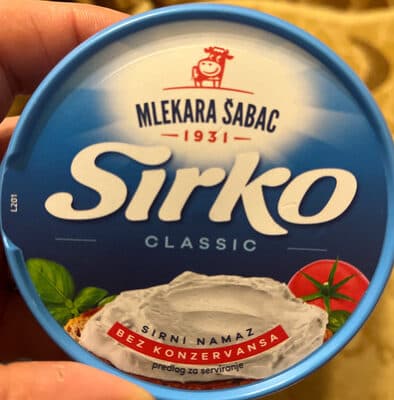 Sir Sirko namazni Mlekara Sabac 100g-slika
