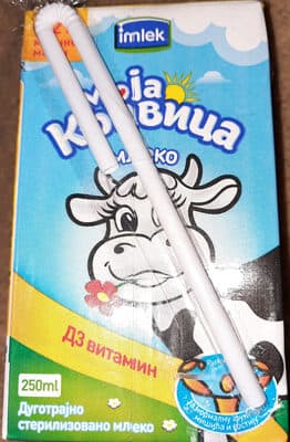 Mleko ster.3.2%mmD3/AD TB Moja krav250ml-slika