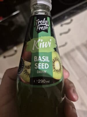 NAPITAK SA SEMENOM BOSILJKA TROKO KIWI 290ML-slika