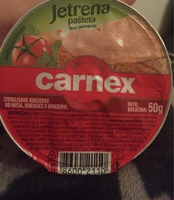 Jetrena pasteta Carnex folija 50g-slika