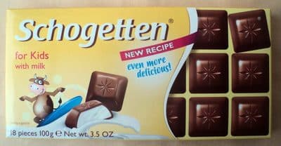 Cokolada decija Schogetten 100g-slika