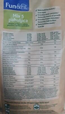 Mix 5 pahuljica Fun&Fit 500g-slika