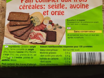 HLEB MEŠ ŽITARICE 500G MESTEMACHER-slika