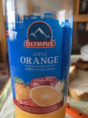 SOK OD JABUKE I POMORANDŽE 1L OLYMPUS-slika