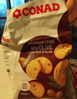 BRUSKETI SA MASLINAMA CONAD 150G-slika