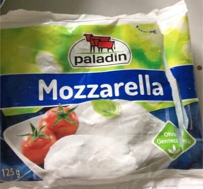 Sir mozzarela Paladin 45%mm 125g-slika