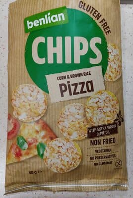 Cips pizza Benlian Foods 50g-slika