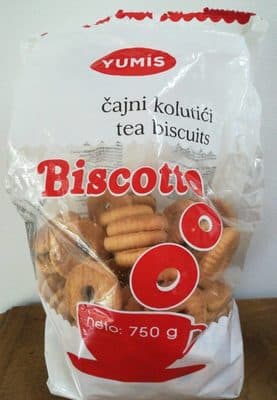 YUMIS BISCOTTO CAJNI KOLUTICI 750GR-slika