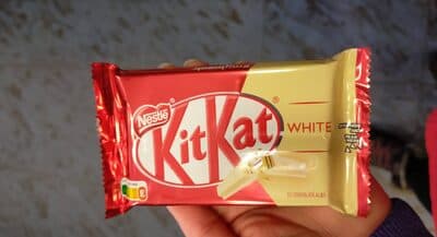 KITKAT WHITE 4 FINGER 41.5G NESTLE-slika