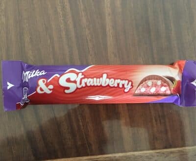 COKOLADICA MILKA STRAWBERRY 36,5G-slika
