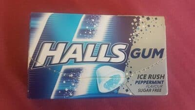 HALLS GUM PEPERMINT 18gr-slika