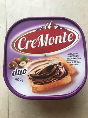 KREM DUO 900G CREMONTE-slika