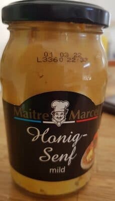 Senf MAITRE MARCEL hanig honey 200g-slika