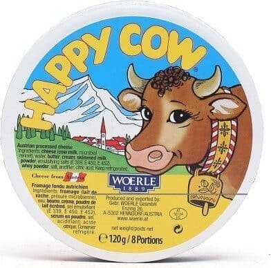 SIR TOPLJENI HAPPY COW 120G REGULAR-slika