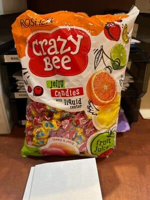 ROSHEN CRAZY BEE FRUITY GUMENE ŽELE BOMBONE-slika