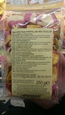TESTENINE FARFALLINE MULTICOLORI 250GR SAPORI ANTICHI-slika