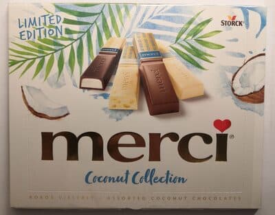 PRALINE COCONUT 250G MERCI-slika