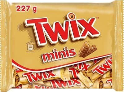 ČOKOLADA TWIX MINIS 227G MARS-slika