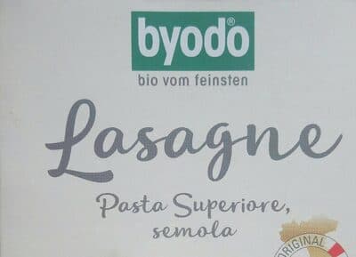 LAZANJE ORGANSKE 250G BYODO-slika
