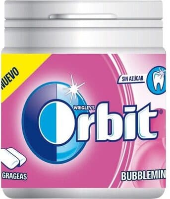 ŽV GUMA ORBIT BUBBLE BOTT 84G WRIGL-slika