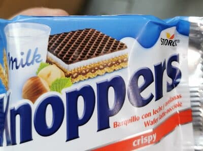 KNOPPERS vafl mleko i lešnik 3x25g-slika